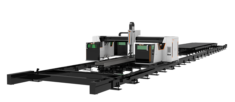 4th-Gen H-beam 3D Five-axis Laser Cutting Line